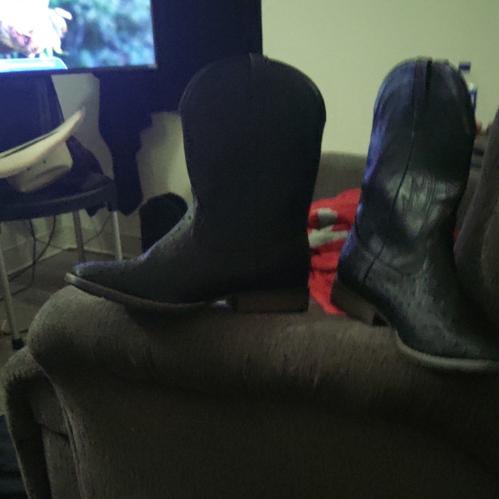 Men's Classic Black Western Boots